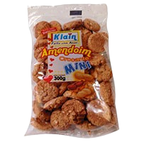 Amendoim e cookies