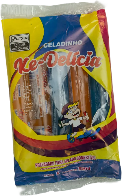 Pacote de geladinho Ke-Delícia