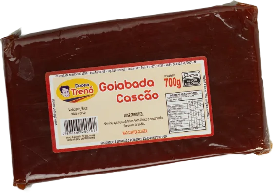 Goiabada cascão de 700 g