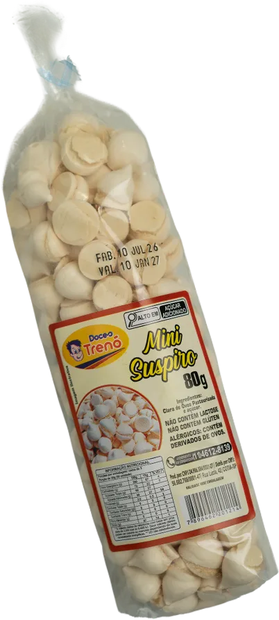 Pacote de mini suspiro tradicional