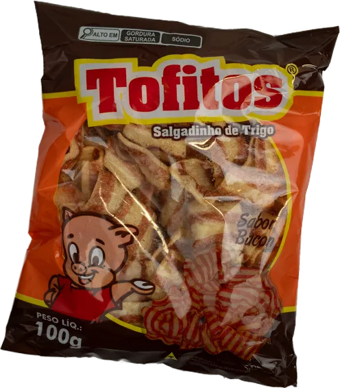 Pacote de salgadinho de trigo Tofitos