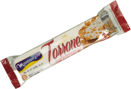 Barra de torrone de amendoim